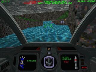 screenshot of Descent II