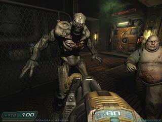 screenshot of Doom 3