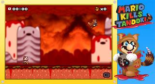 screenshot of Mario Kills Tanooki