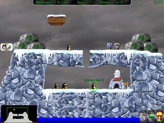 screenshot of Pingus