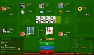 screenshot of PokerTH