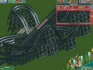 screenshot of RollerCoaster Tycoon 2